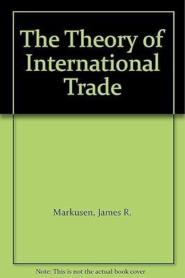 The Theory of International Trade