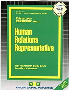 Human Relations Representative(Passbooks) (Career Examination Series)