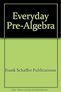 Pre-Algebra for Everyday by Karen Sanderson