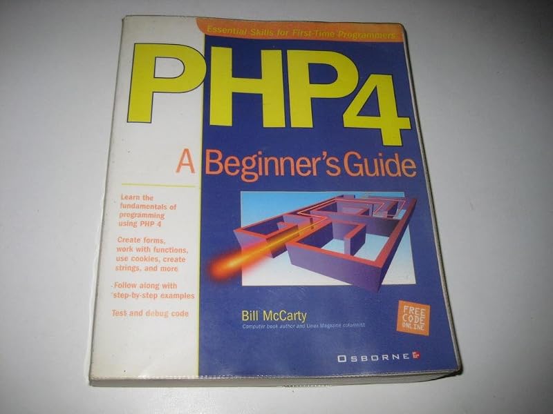 PHP 4: A Beginner's Guide by William McCarty