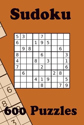 Sudoku Puzzle Book: 600 Sudoku Puzzles