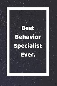 Best Behavior Specialist Ever: Funny White Elephant Gag Gifts For Coworkers Going Away, Birthday, Retirees, Friends & Family | Secret Santa Gift Ideas For Coworkers | Really Funny Jokes For Adults