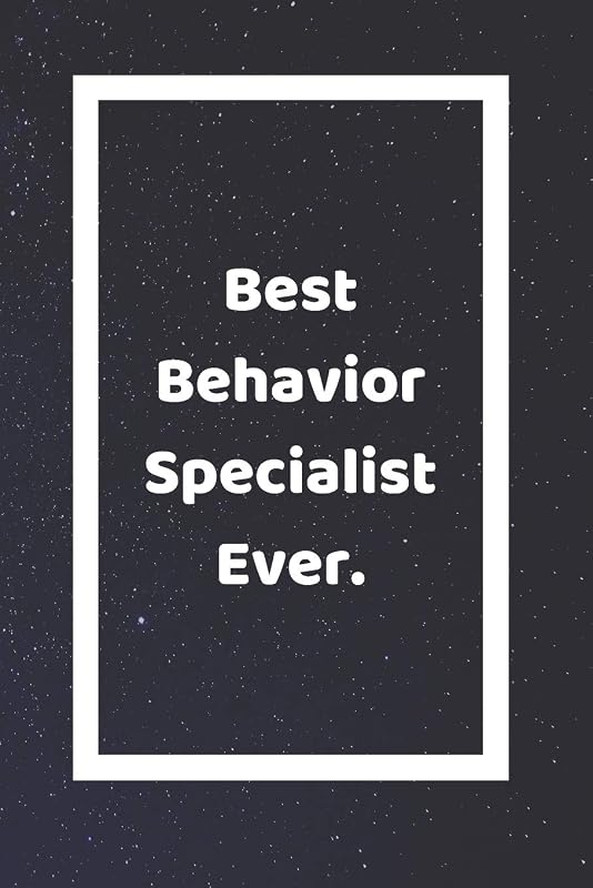 Best Behavior Specialist Ever: Funny White Elephant Gag Gifts For Coworkers Going Away, Birthday, Retirees, Friends & Family | Secret Santa Gift Ideas For Coworkers | Really Funny Jokes For Adults by SJG Publishing