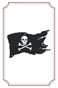 BLACK FLAG. Funny password book with alphabetical tabs: Address book for passwords, websites and emails. Personalized account numbers and password ... and the pirate flag from the comic books).