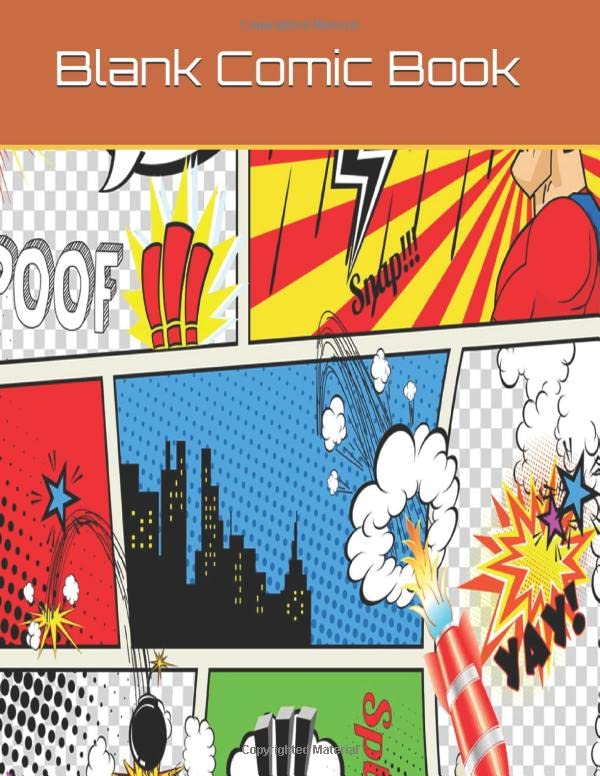 Blank Comic Book: Design Your Own Comics by Mr Amilcar Abreu Fernandes Triste