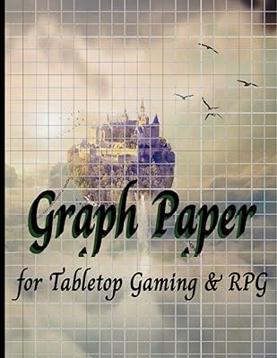 Graph paper for Tabletop Gaming & RPG: Great gift for game masters and players alike