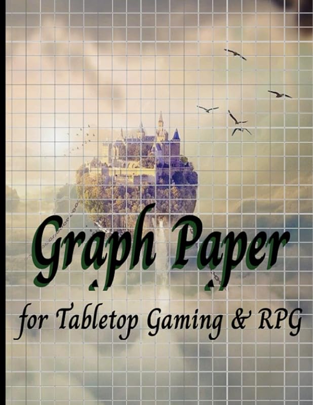 Graph paper for Tabletop Gaming & RPG: Great gift for game masters and players alike by Anthony