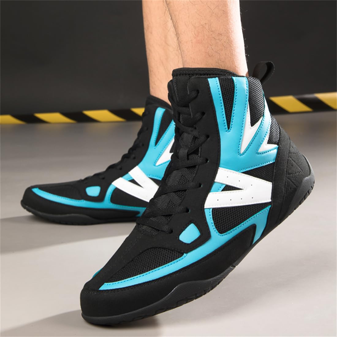 Women Men Wrestling Sneakers, Teenagers Unisex Boxing Shoes Lightweight Breathable Bodybuilding Athletic Fitness Shoes Big Size_vogvips.com