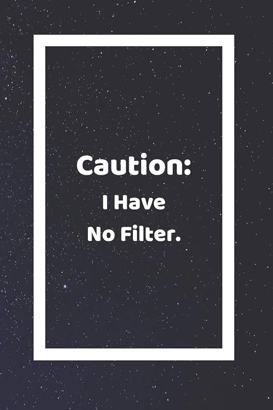 Caution I Have No Filter: Funny White Elephant Gag Gifts For Coworkers Going Away, Birthday, Retirees, Friends & Family | Secret Santa Gift Ideas For Coworkers | Really Funny Jokes For Adults by SJG Publishing