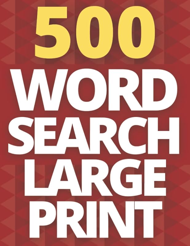 500 Word Search Puzzle Book For Adults: Large Print Word Search With More Than 6000 Word To Find , Great Gift For Adult And Seniors and all other Puzzle Fans , Best Way to Stimulate Your Brain by Puzzles & Coffee Time