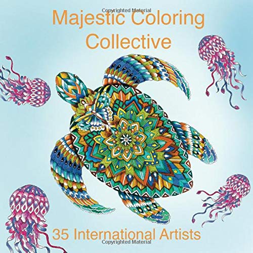 Majestic Coloring Collective: Adult Coloring Book by Gerard McCarey