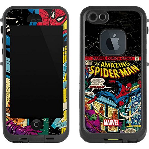 Marvel Comics Lifeproof fre iPhone 5&5s Skin - Marvel Comics Spiderman Vinyl Decal Skin For Your Lifeproof fre iPhone 5&5s