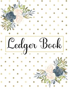 Ledger Book: Income and Expense Record Book for Bookkeeping and Small Business