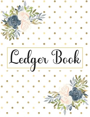 Ledger Book: Income and Expense Record Book for Bookkeeping and Small Business