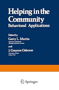 Helping in the Community: Behavioral Applications