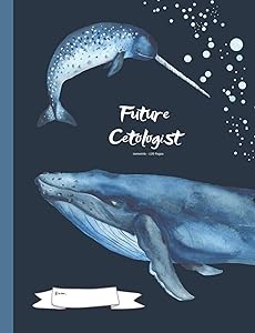 Future Cetologist - Isometric - 120 Pages: Marine Biology Composition Book by Popcorn Publishing