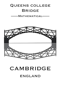 6" x 9" Cambridge Mathematical Bridge - White - 120 page Sketchbook: Blank lined paper 6” x 9” high quality matte Hardback cover By Elizabeth Banks by Elizabeth Banks