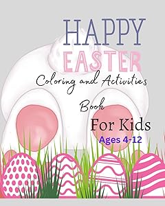 Easter Coloring Book For Kids by Racquel Franco
