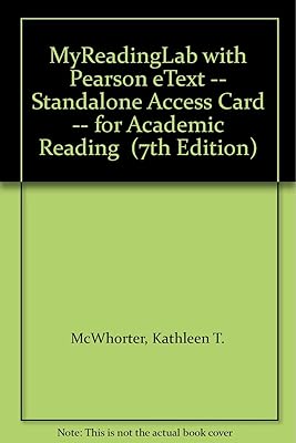MyReadingLab with Pearson eText -- Standalone Access Card -- for Academic Reading (7th Edition)