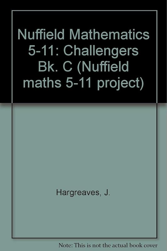 Challengers C: Encounters With Shape: Teacher's Book (Nuffield Maths 5-11 Project) by J Hargreaves