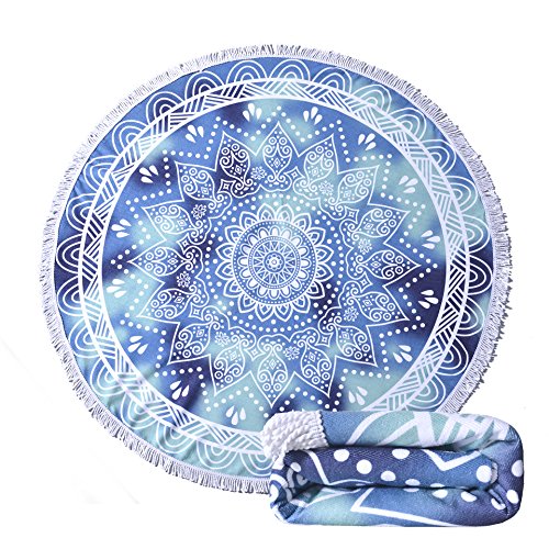 Algopix Similar Product 20 - Utridevn Circle Beach TowelQuick