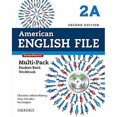 American English File Second Edition: Level 2 Multi-Pack A: With Online Practice and iChecker