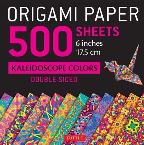 Origami Paper - 500 sheets Kaleidoscope Patterns- 6" by Tuttle Publishing