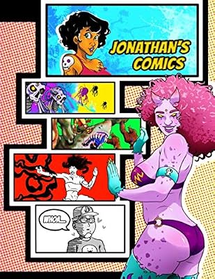 Jonathan's Comics: Personalized Create a Comic! Blank Comic Book with 50 Different Page Layouts to Draw Your Own Comic Book! Unleash Your Imagination!
