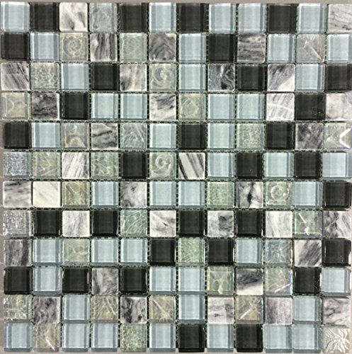 Algopix Similar Product 6 - Yukon Silver Mosaic 12 In X 12 In