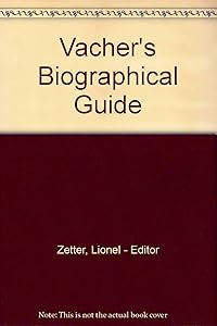 Vacher's Biographical Guide 1990 by Lionel - Editor Zetter