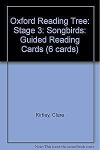 Oxford Reading Tree: Stage 3: Songbirds: Guided Reading Cards (6 Cards)