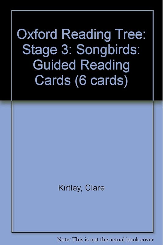 Oxford Reading Tree: Stage 3: Songbirds: Guided Reading Cards (6 Cards) by Julia Donaldson