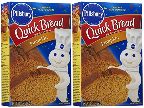 Pillsbury Pumpkin Quick Bread & Muffin Mix, 14 oz, 2 pk