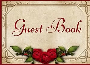 A simple Wedding Guest Book to sign in with entry for 150 Name Address - Thoughts & Wishes - 8.25 x 6 Paperback by Terry Dove