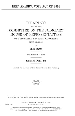 Help America Vote Act of 2001
