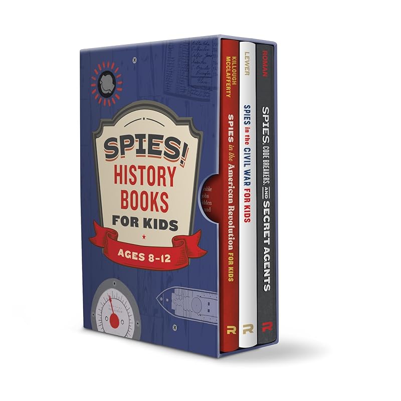 Spies! History Books for Kids 3 Book Box Set: For Kids Ages 8-12 (Spies in History for Kids) by Rockridge Press