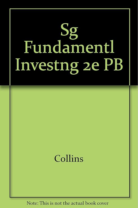 Sg Fundamentl Investng 2e PB by Collins