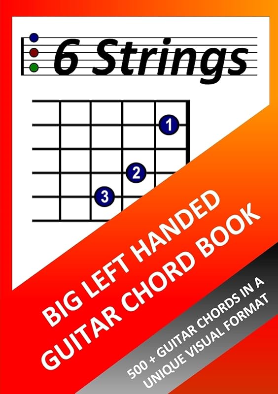 Big Left Handed Guitar Chord Book by Richard Moran