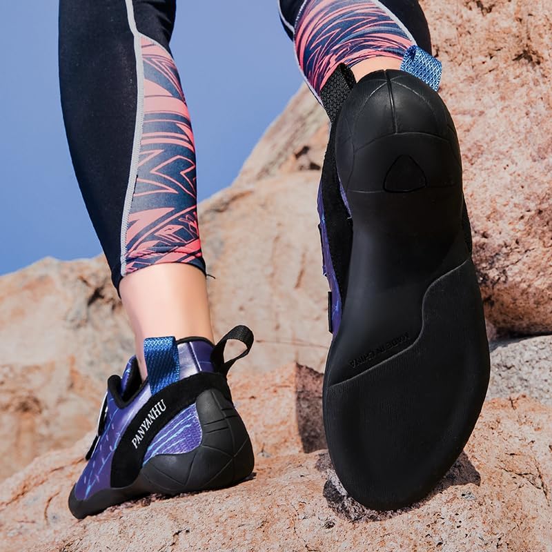 Rock Climbing Shoes For Men & Women Bouldering Shoes For Indoor Outdoor Climbing Slip-Resistant Lightweight_vogvips.com