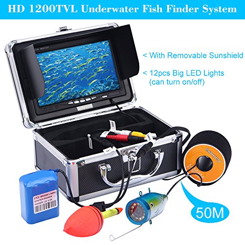 Ecoscandaglio da Pesca Telecamera subacquea 7 Impermeabile IP68 Cercatore Cavo per pesca in Mare, Lago, Fiume e Ghiaccio (15M Ecoscandaglio da Pesca Telecamera subacquea 7 Impermeabile IP68 Cercatore Cavo per pesca in Mare, Lago, Fiume e Ghiaccio (15M