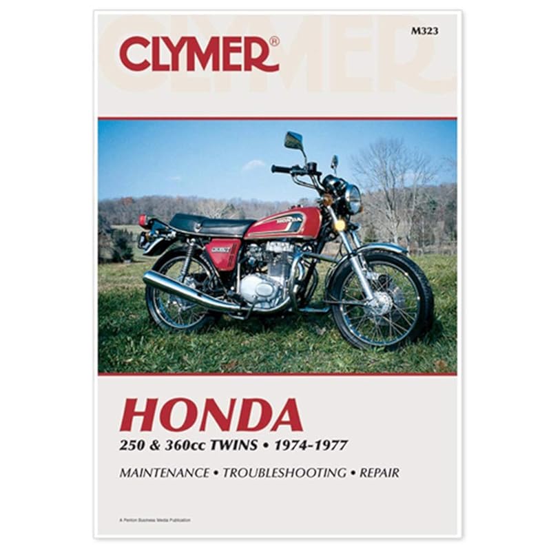 Clymer Honda 250 & 360CC Twins, 1974-1977: Service, Repair, Performance by Penton Staff