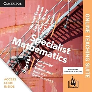 CSM VCE Specialist Mathematics Units 3 and 4 Online Teaching Suite (Card)
