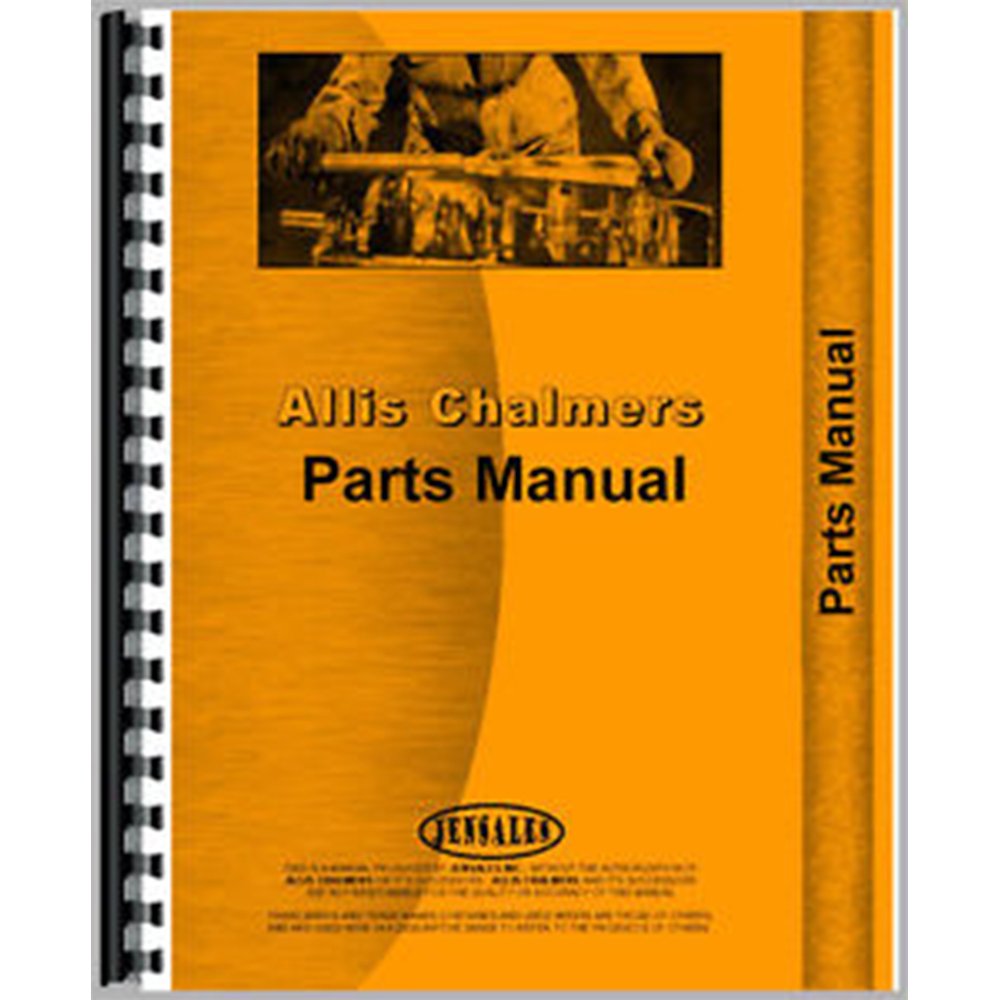 

New Allis Chalmers UC Tractor Engine Parts Manual (AC-P-UC W/CONT)