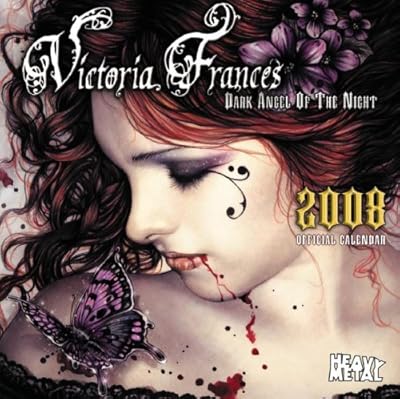 Victoria Frances Dark Angel of the Night 2008 Calendar