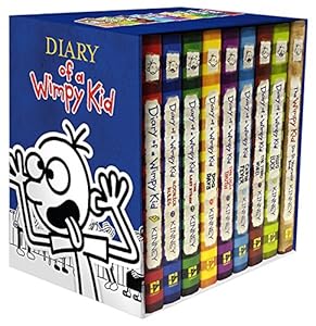 Diary of a Wimpy Kid Box of Books 1-8 + The Do-It-Yourself Book