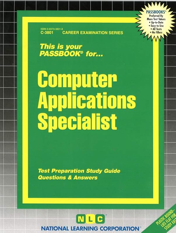Computer Applications Specialist(Passbooks) (Career Examination Series) by National Learning Corporation