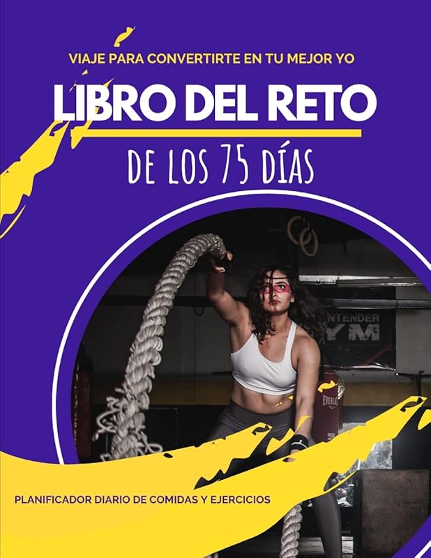 Libro del Reto de los 75 días (Spanish Edition) by Pick Me Read Me Press