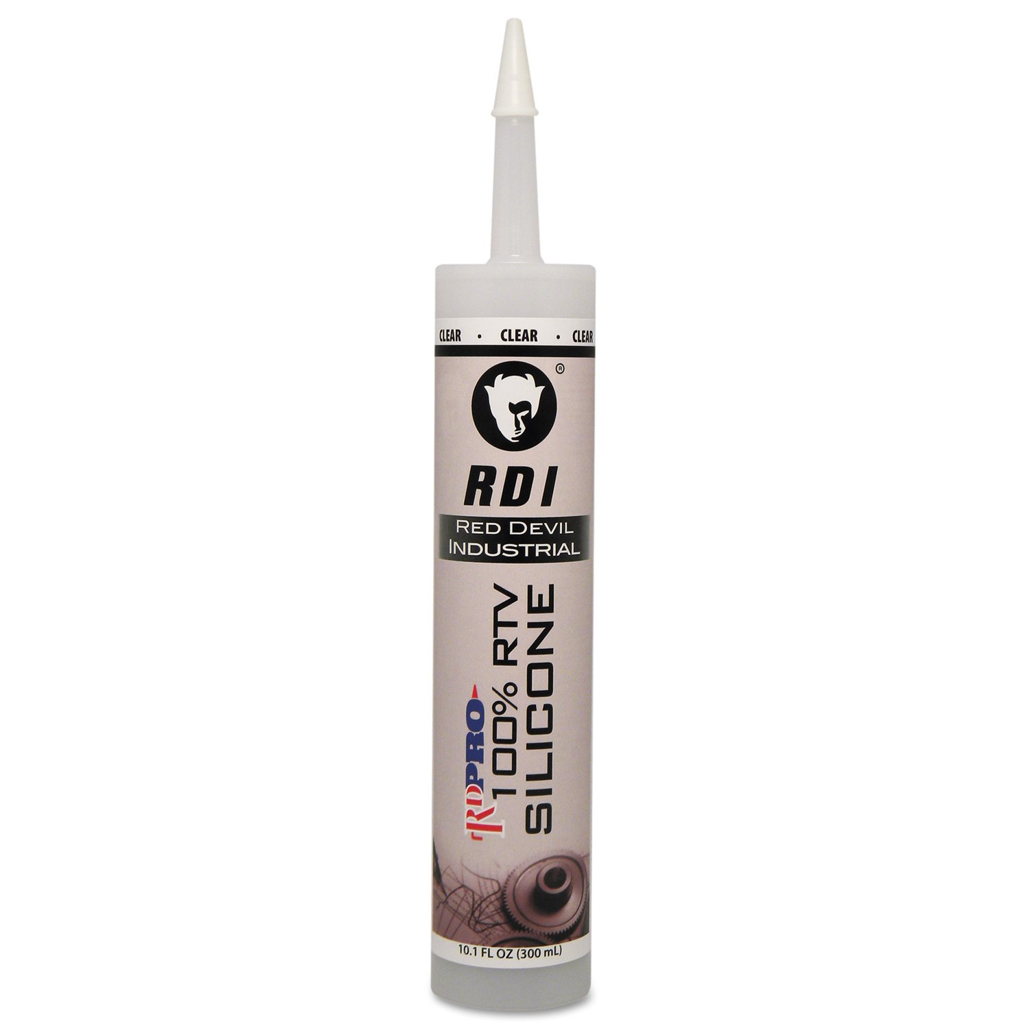 Clear RD PRO Industrial Grade RTV Sealants, 10.1 oz. Cartridge 0826OI