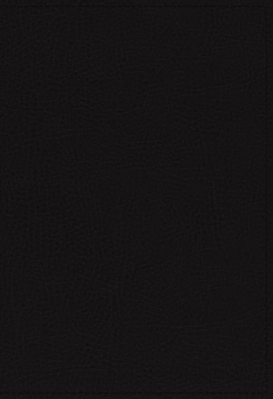 NKJV Study Bible, Premium Bonded Leather, Black, Thumb Indexed, Comfort Print: The Complete Resource for Studying God’s Word by Thomas Nelson