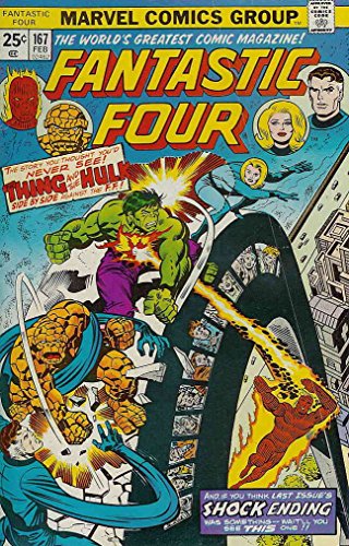 Algopix Similar Product 8 - Fantastic Four Vol 1 167 VG